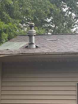 Storm damage in Boardman Ohio after Summer 2026 storm