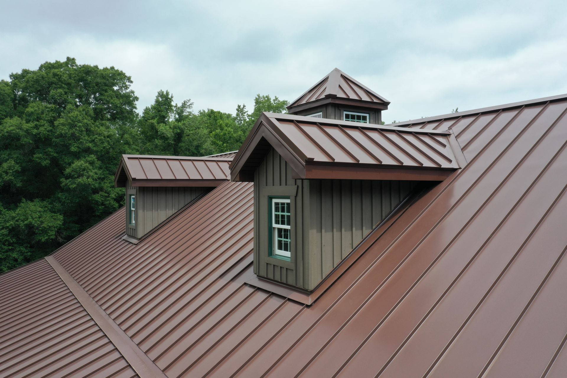 Metal Roofing with Dormer