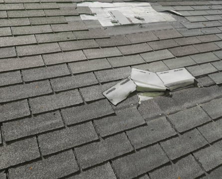 Roof damage after Ohio spring stom