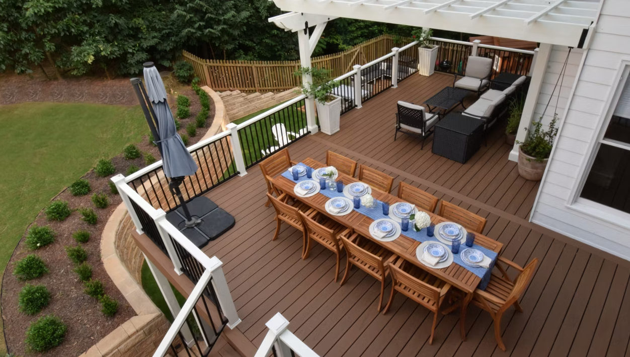 Beautiful Bakyard by Trex Composit Decking